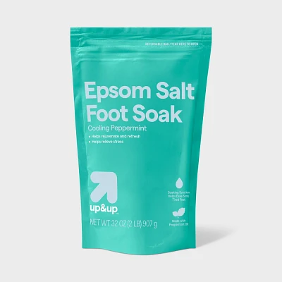 Epsom Salt - Peppermint Scent - 2lb - up&up