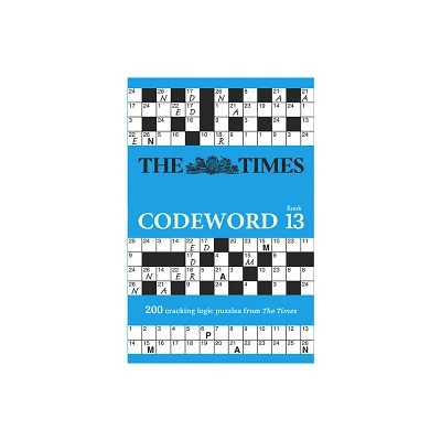 The Times Puzzle Books - The Times Codeword 13 - by The Times Mind Games (Paperback)