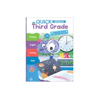 Quick Skills Third Grade Workbook - by Carson Dellosa Education (Paperback)