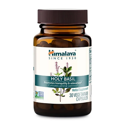 Himalaya Holy Basil Dietary Supplement Vegan Capsules - 30ct