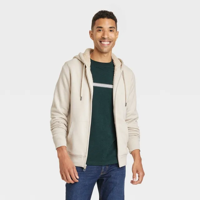 Hanes Men's Ecosmart Fleece Full-zip Hooded Sweatshirt : Target