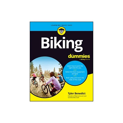 Biking for Dummies - by Tyler Benedict (Paperback)