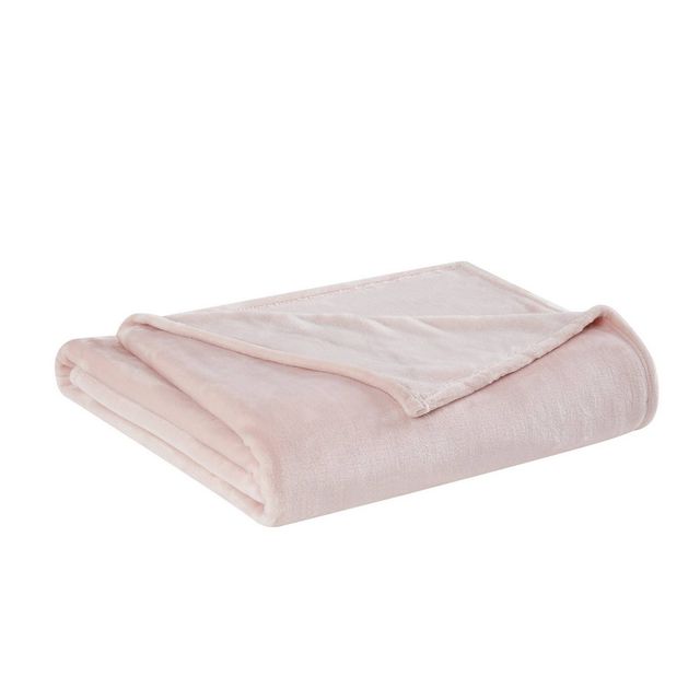 50x60 Velvet Plush Throw Blanket - Soft: Friendly