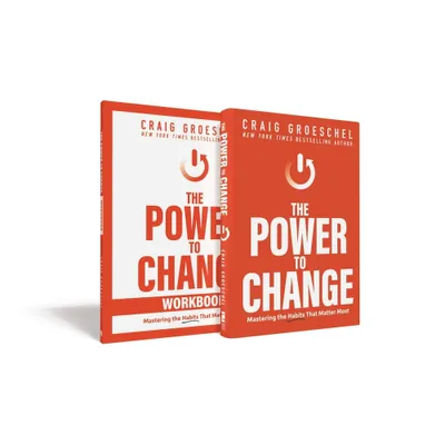 The Power to Change Book with Workbook - by Craig Groeschel (Hardcover)