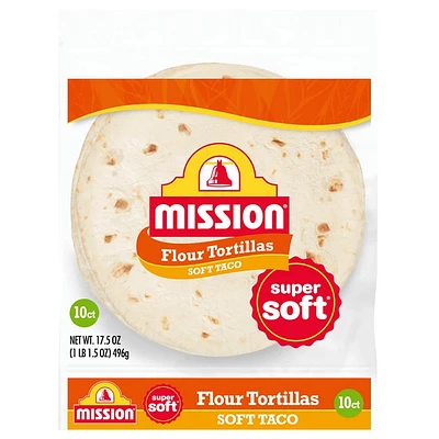 Mission Taco Size Super Soft Flour Tortillas