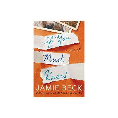 If You Must Know - (Potomac Point) by Jamie Beck (Paperback)