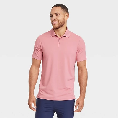 Men Textured Polo Shirt