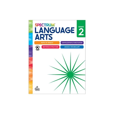 Spectrum Language Arts Workbook, Grade 2 - by Spectrum & Carson Dellosa Education (Paperback)