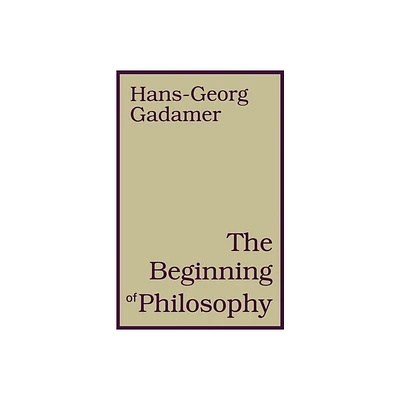 The Beginning of Philosophy