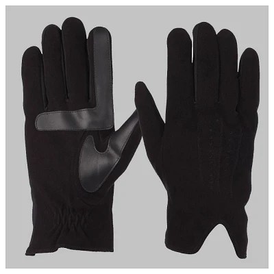 Isotoner ens Genuine Suede Gloves - Black