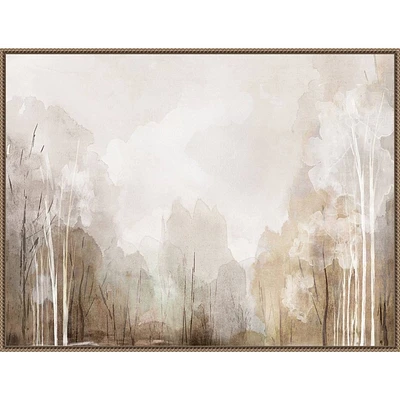 Amanti Art 42x32 Dazzling Forest by Luna Mavis Framed Wall Art Print: Canvas Lithograph, Polystyrene Frame