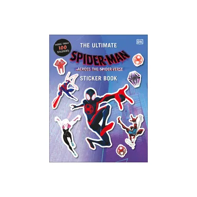 Marvel Spider-Man Across the Spider-Verse (Part One) Ultimate Sticker Book - by DK (Paperback)