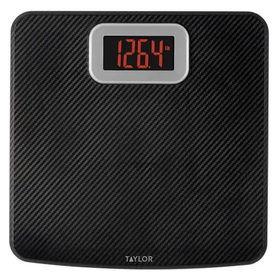 Taylor Digital Scale with Carbon Fiber Finish - Black