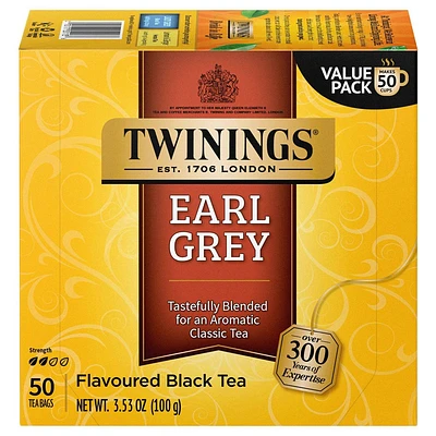 Twinings Classic Earl Grey Tea - 50ct