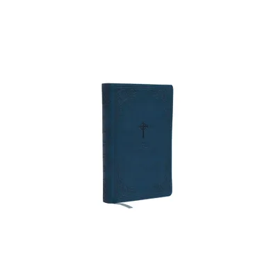 Nrsv, Catholic Bible, Gift Edition, Leathersoft, Teal, Comfort Print - by Catholic Bible Press (Leather Bound)