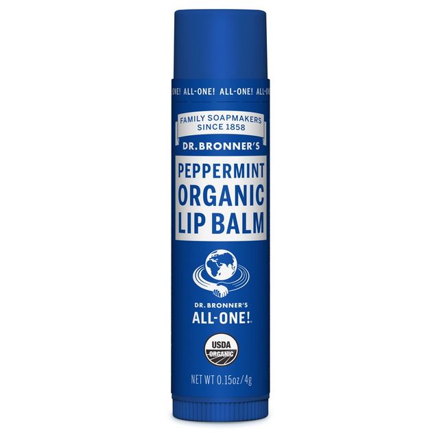 Dr. Bronners Organic Lip Balm Peppermint - .15oz