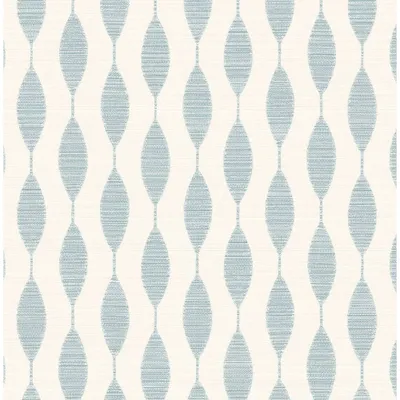 Stacy Garcia Home Ditto Geometric Peel and Stick Wallpaper Light Blue