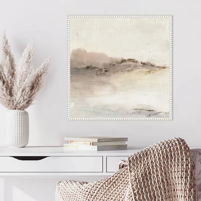 Amanti Art Blush Horizon I by Isabelle Z Framed Canvas Wall Art Print