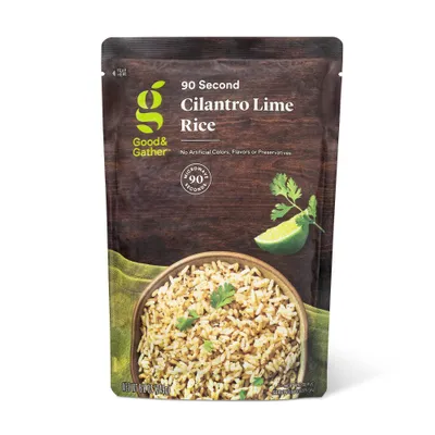 90 Second Cilantro Lime Rice - 8.8oz - Good & Gather