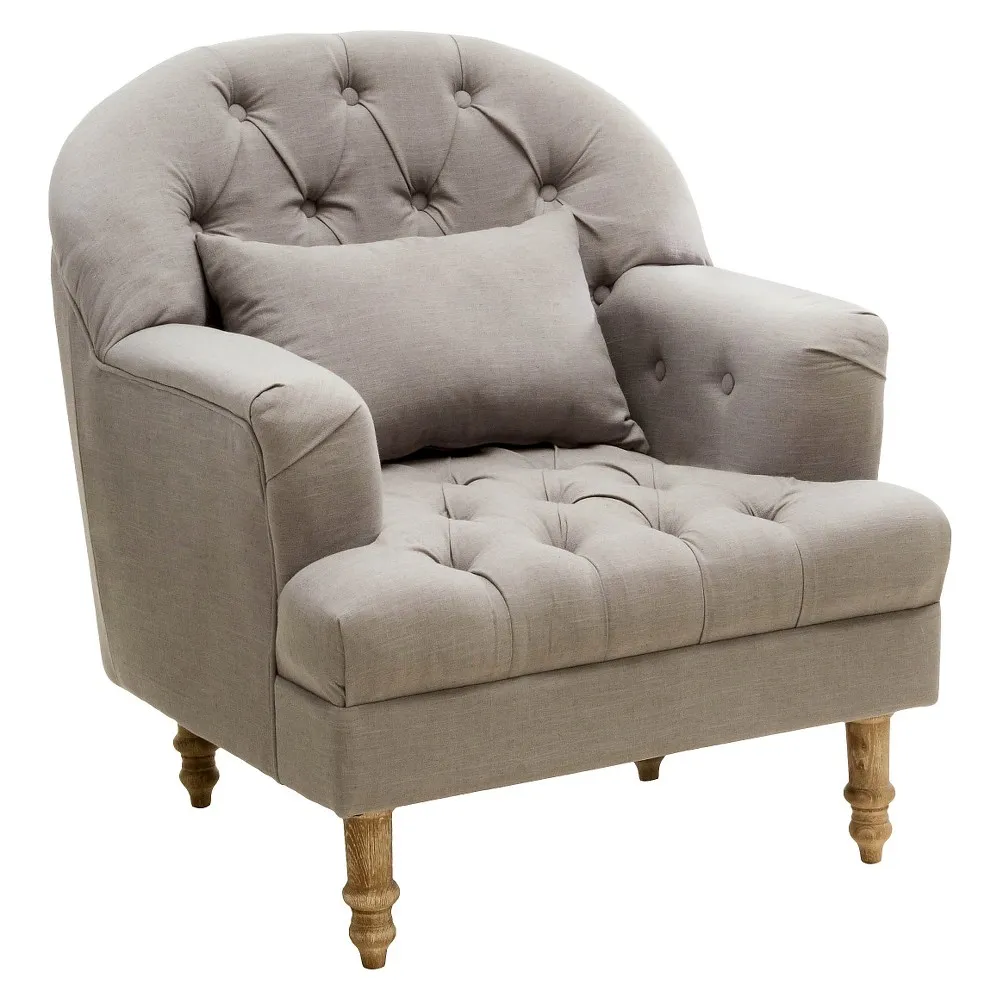 Christopher Knight Home Anastasia Tufted Chair - Gray - Christopher Knight  Home | The Market Place