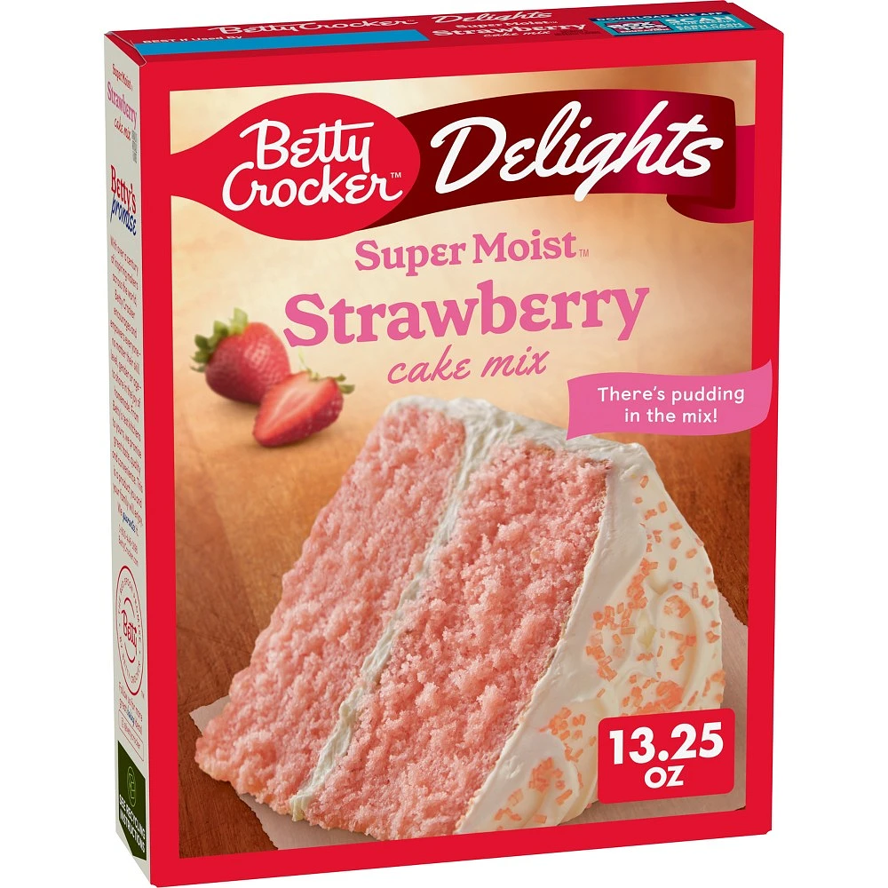 Betty Crocker Delights Strawberry Super Moist Cake Mix - 13.25oz - Target  in Irvine, CA