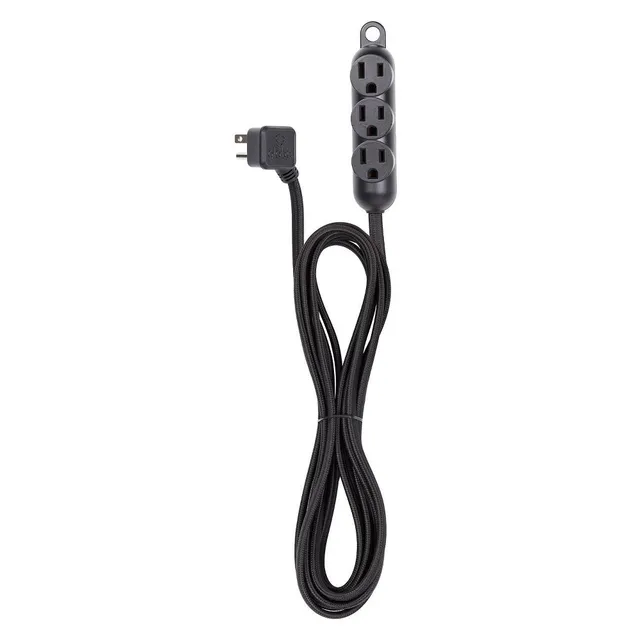 Cordinate Twin 3' Outlet Polarized Extension Cord