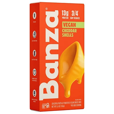 Banza Gluten Free Chickpea Shells and Vegan Cheddar - 5.5oz