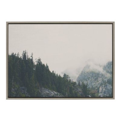 23 x 33 Sylvie The Power of Imagination Framed Canvas by Laura Evans Gray - Kate & Laurel All Things Decor: Modern Digital Art