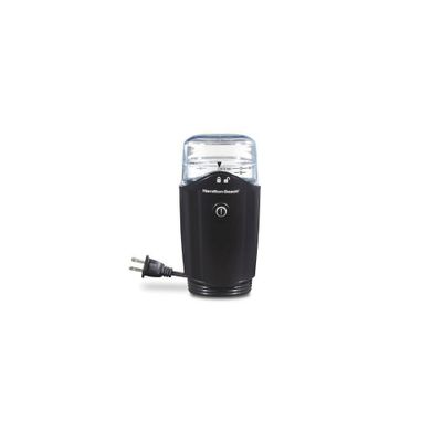 Hamilton Beach Coffee Grinder Black - 80410: Electric Blade Grinder for Coffee Beans, Medium Grind, 12 Cup Capacity