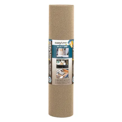 Duck Select Grip EasyLiner Non Adhesive Shelf and Drawer Liner, 20 x 24 Brownstone