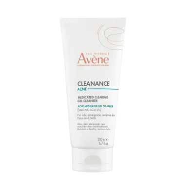 Avne Cleanance Acne Medicated Clearing Face and Body Gel Cleanser - 6.7 fl oz