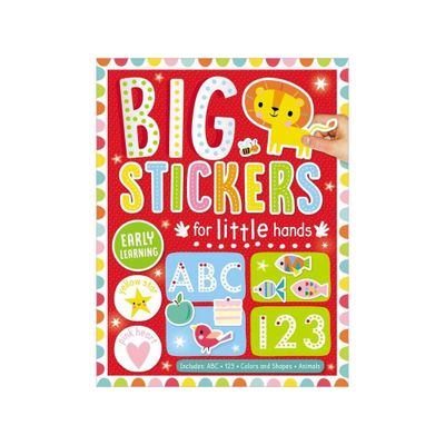 Big Stickers For Little Hands Early Learning - by Amy Boxshall