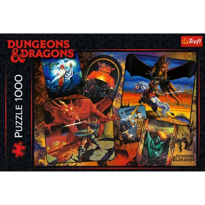 Trefl The Origins of Dungeons & Dragons Jigsaw Puzzle - 1000pc