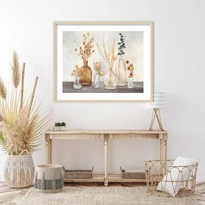 Amanti Art 41x33 Autumn Greenhouse I Amber by Julia Purinton Wood Framed Wall Art Print