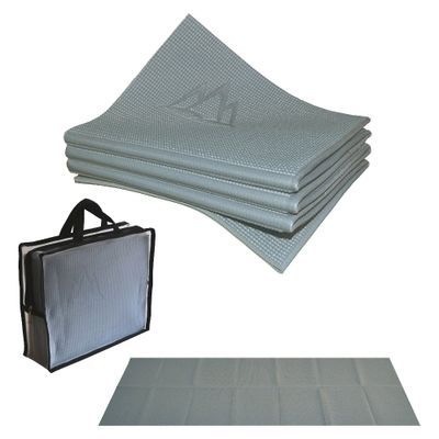 Khataland YoFoMat Travel Yoga Mat XL - Gray (4mm)