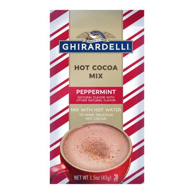 GHIRARDELLI Hot Cocoa Mix Peppermint Flavor - 1.5oz