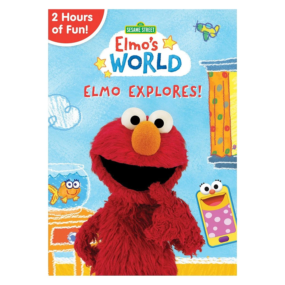 Sesame Street Elmos World Elmo Explores (DVD)