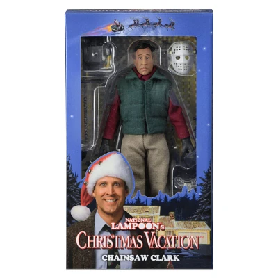 NECA National Lampoons Christmas Vacation Chainsaw Clark 8 Clothed Figure