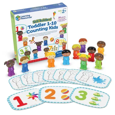 Learning Resources Skill Builders! Toddler 1-10 Counting Kids