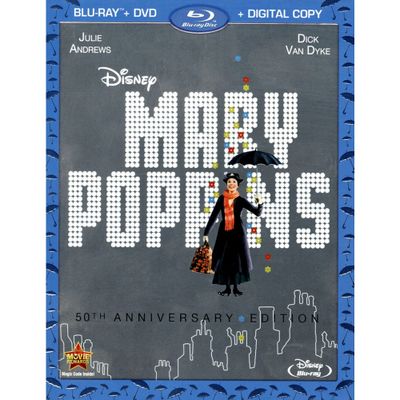 Mary Poppins (50th Anniversary Edition) (Blu-ray + DVD + Digital)