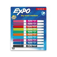 Expo 8pk Dry Erase Markers Ultra Fine Tip Multicolored