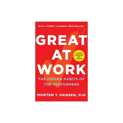 Great at Work - by Morten T Hansen (Paperback)