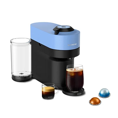 Nespresso Vertuo Pop+ Coffee Machine by DeLonghi - Pacific Blue - ENV92A