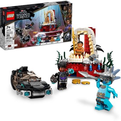 LEGO Marvel Black Panther King Namors Throne Room 76213 Building Toy Set