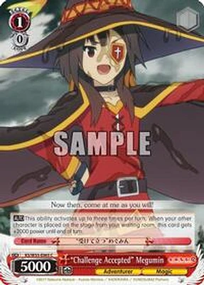 "Challenge Accepted" Megumin