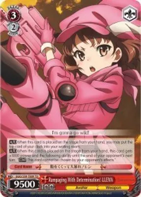 Rampaging With Determination! LLENN