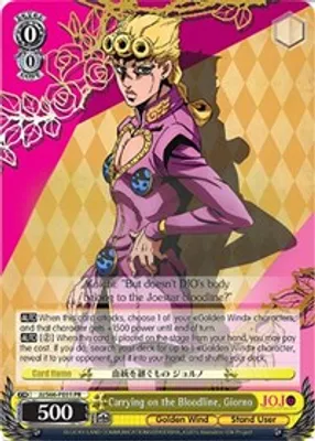 Carrying on the Bloodline, Giorno