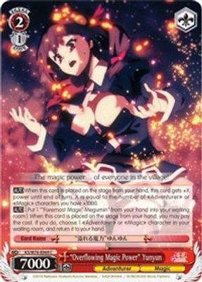 "Overflowing Magic Power" Yunyun