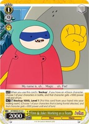 Finn & Jake: Working as a Team