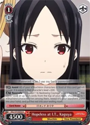 Hopeless at I.T., Kaguya